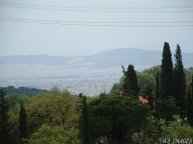 View of Athens from the mountain